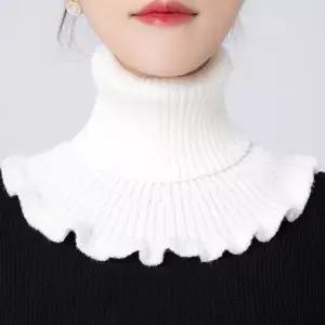 고품질 페이크 목폴라 넥워머 가짜카라 레이어드 넥케이프 레이스케이프 (WEFEB82)