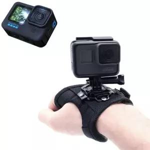 GOPRO10 호환 액션캠 손등 글러브 장갑 핸드 거치대 스트랩 브라켓 (W97D1F6)