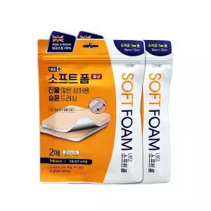 네오 소프트폼 멸균 드레싱 5mm (10cm x 12cm) 2매입 2개