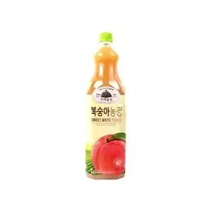 웅진 가야농장 복숭아농장 1500ml x 3개