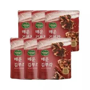 비비고 매운 김부각 50g x6개