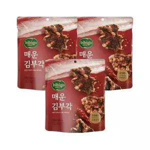 비비고 매운 김부각 50g x3개