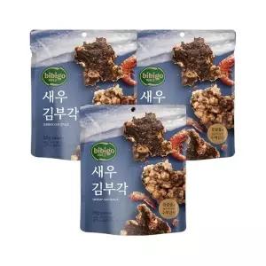 비비고 새우 김부각 50g x3개