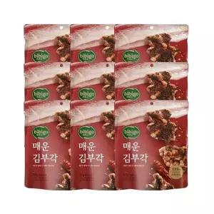 비비고 매운 김부각 50g x9개