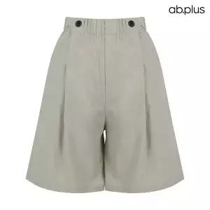 [ab.plus] 여름 데일리 핀턱 밴딩 하프 팬츠 (LSA2MP38A)