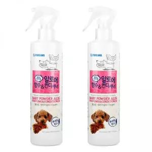 포켄스 포비스 알로에 향수 컨디셔너 베이비파우더향 300ml,2개