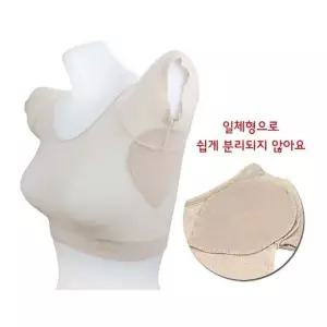 여자 얇은 통기성 좋은 겨땀 패드 매쉬 숏탑 크롭탑 땀패치 겨땀방지 (WAE59E5)