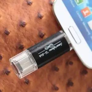 coms 스마트폰 OTG USB 카드리더기 검정 WFNFDZF