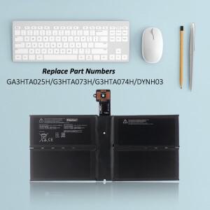 KingSener 노트북 배터리 마이크로소프트 서피스 프로 7 플러스 1960 태블릿 PC용 DYNH03 G3HTA073H 7.58V