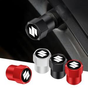 [호환품]스즈키 호환 지미 사무라이 Vitara Swift Baleno Ignis Alto Splash Kaiser DZire 용 4Pcs 3D 메탈