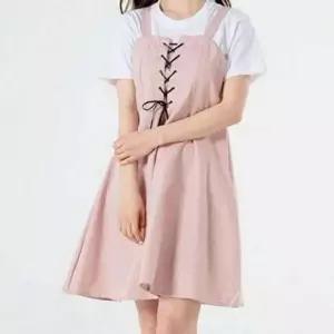 프릴원피스 나시원피스 홈웨어 드레스 반팔원피스 OPS-WD5EF86
