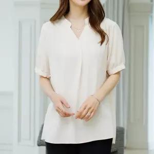 [데드라](110size)앨번차이나블라우스 TBD3213