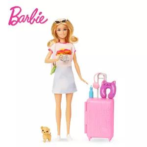 [BARBIE] 바비인형 패션 바비의 여행 인형 액세서리 세트