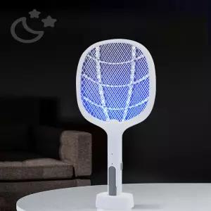 홀렌 충전식 LED 트랩모드 전기 모기채