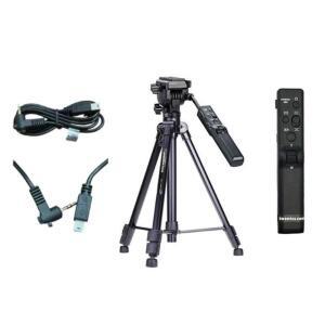 주닉스 VCT-VPR2.5Lanc 소니호환전용 2.5mm LANC 터미널 유압식 165cm 리모콘바 삼각대