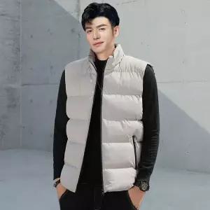 [하프클럽/]캐주얼 보온 패딩조끼 남자 베스트 조끼베스트