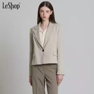[르샵(LeShop)] 크롭 싱글 자켓 (택가격: 199000원)