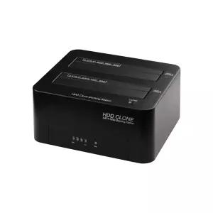 외장하드 도킹스테이션 복사 USB3.0 복제 SSD HDD 복사기 2Bay 외장하드 케이스 28TB지원 2.5인치 3.5인치 겸용