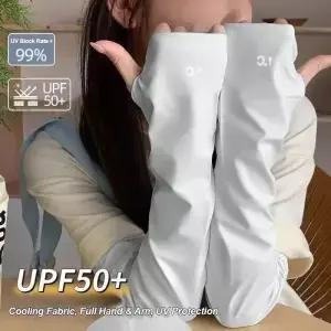 여성용 루즈핏 햇빛 차단 슬리브 운전 통기성 자외선 하이킹 사이클링 야외 활동 시원한 여름 여행용