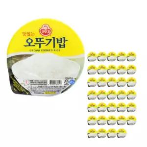 오뚜기 맛있는밥 210G 36개 즉석밥 대용량 가성비 즉석밥 흰밥 혼밥 간편식 갓지은 집밥