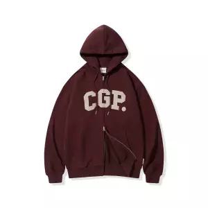 코드그라피 코드그라피 코드그라피 아치 로고 후드 집업 CBEBUTC3300