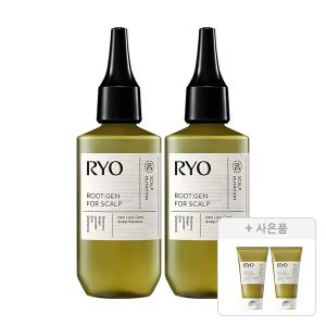 려 루트젠 탈모전문케어 두피에센스 80ml, 2개+증정(려 루트젠 트리트먼트, 100ml, 2개)