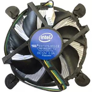 인텔 E97379-003 코어 i3/i5/i7 소켓 1150/1155/1156 4핀 커넥터 CPU 쿨러(알루미늄 히트싱크 및 데스크톱