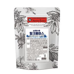바리스타퀸 눈꽃빙수용 밀크베이스 파우더 1kg 1박스 10개 팥빙수