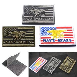 성조기 네이비씰 패치 navy seal team patch 미해병대 벨크로 찍찍이 자수 미국국기 성조기 미군