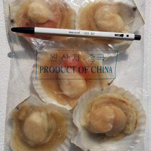 가리비(냉동 반탈각) 5-6미(180gr) / 7-8미(180gr)