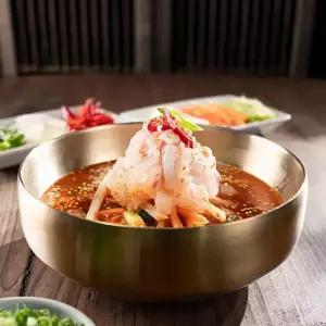 통영 모듬회 물회 2인분/회200g+육수+야채