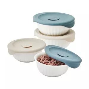 [락앤락][본사] 락앤락 바로한끼 도자기 밥용기 250ml 2P X 2SET 총 4개