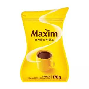 동서 맥심 모카골드 마일드 리필커피 170g 블랙 알커피