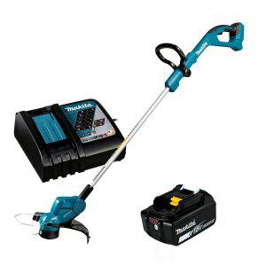 [마끼다] 18V 충전 무선예초기 DUR193RTE 5.0Ah 배터리1팩 260mm(10인치) 제초 나일론줄날