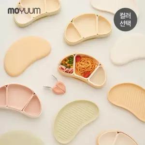 스타터 디바이더 3구 흡착식판  뚜껑포함) 토핑이유식 자기주도 아기식판