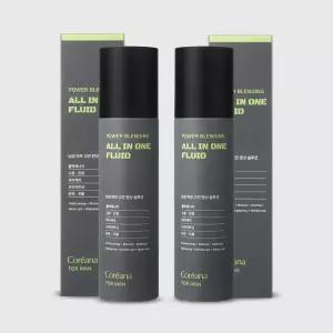 [코리아나] 포 맨 파워 블렌딩 올인원 플루이드 150ml x 2개