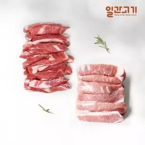 [일간고기][냉장] 한돈 구이세트 600g (항정살/가브리살)