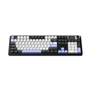 AULA F108Pro 유무선 아우라 독거미 LCD 기계식키보드 국내정품 오로라 블랙, 경해축
