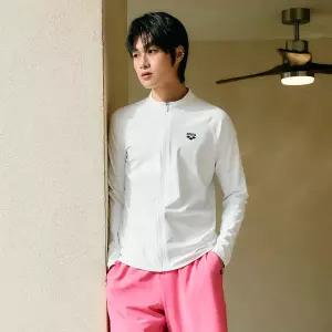[아레나공식] 365 레귤러핏 남성 집업 래쉬가드 A5BM1RR45OWT
