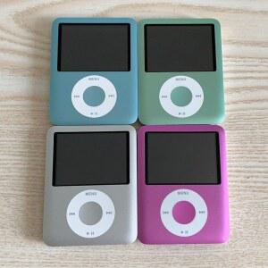 나노3세대 iPod 1세대 내부 새상품 MP4 배터리 블랙 8GB