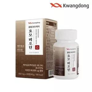 광동 365케어 효모비오틴 맥주효모 800mg 1박스 60정22374056588471