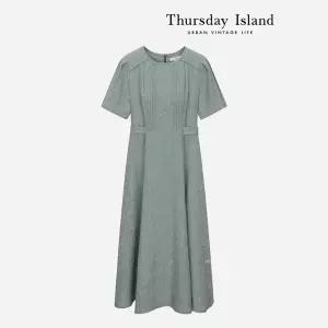 [Thursday Island] 비죠 플레어 원피스(T234MOP631W)