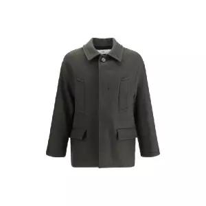 AMI 파리 오버사이즈 가바딘 피코트 HCO456WV0078 020 TP959658209