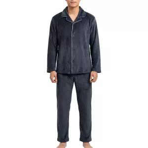 (SET) 깃털같이 포근한 밍크극세사 남성잠옷 로브가운세트 MP8876AGW88746A