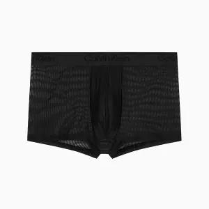 [Calvin Klein Underwear](강남점)CK 남성 26SS CK 블랙 시어 립 드로즈 (NB4519-UB1)