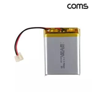 Coms 704050 충전지 3.7V 1500mAh 리튬폴리머 배터리/베터리/충전/리튬/이온/밧데리/3.7/폴리머/건전지