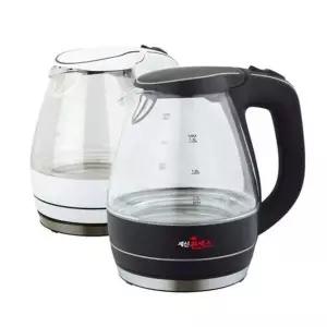 퀸센스 유리 무선주전자 QS-1015S 1.5L 블랙 (1개입) 커피포트 찻주전자
