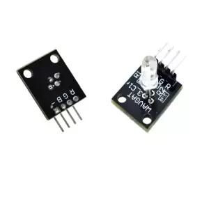 RGB LED 모듈 4핀 컬러 LED PWM 제어 아두이노 KY-016