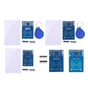 RC522 RFID 키트 S50 빈 카드 Mifare RF 13.56MHz IC 센서 모듈 키 링 리더  아두이노 라즈베리 파이용