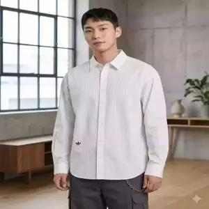 [매장정품] adidas DLXC U 롱 슬리브 셔츠 - 화이트 / KS5309 1df115